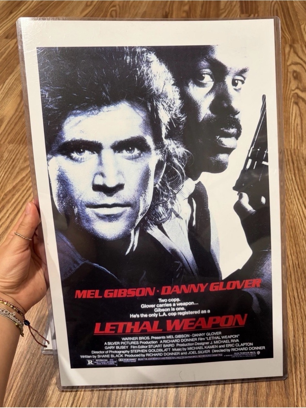 Lethal Weapon Movie Poster Reproduction Print - Movies Collectible